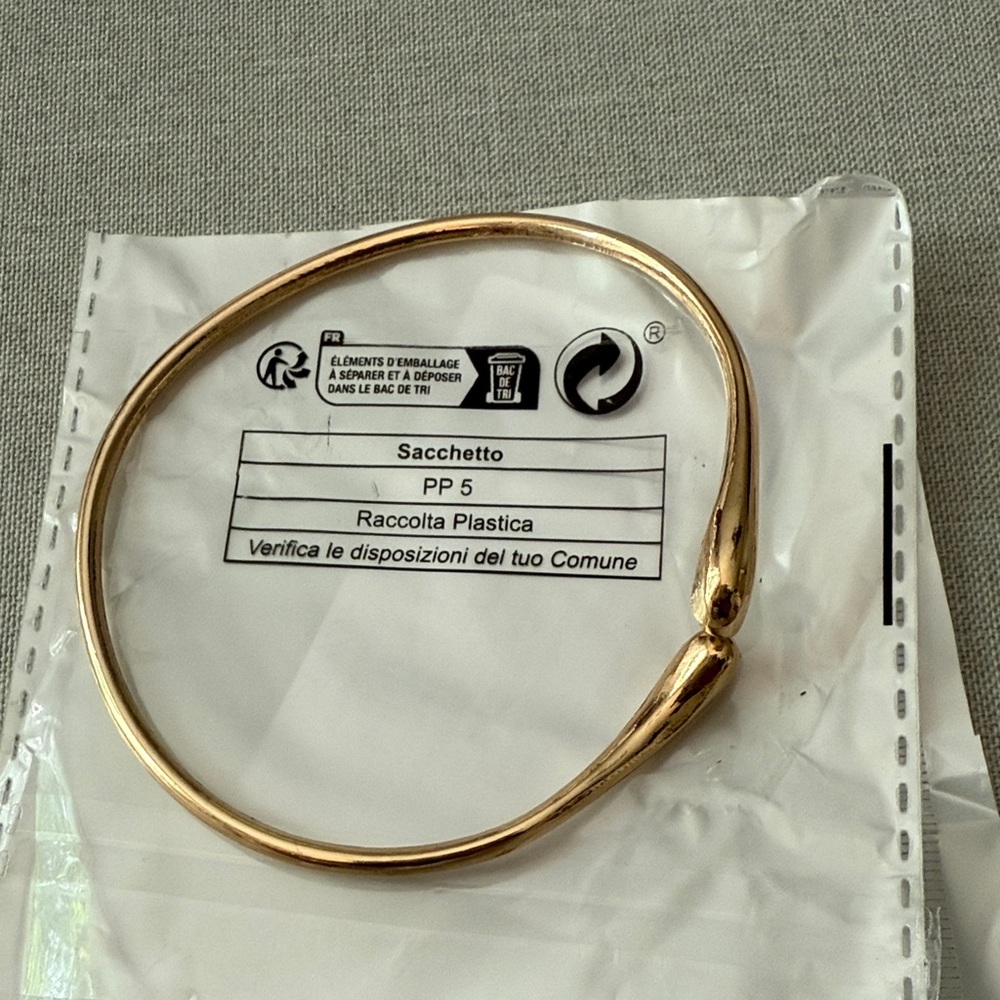 Alloy Bangle Bracelet Sz XL